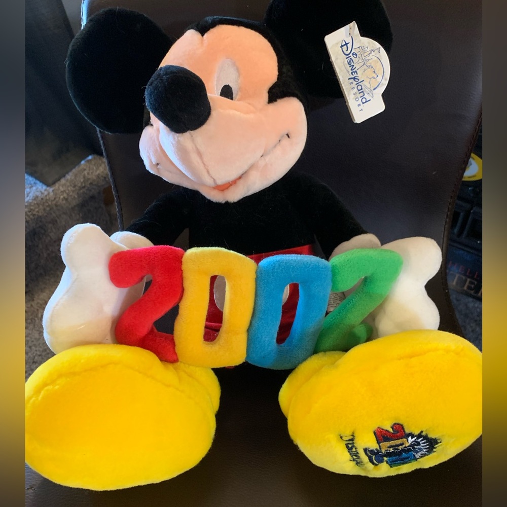 Disneyland Resort 2002 Mickey Mouse plush